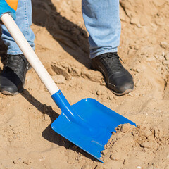 Лопата совковая Павловская Заря стальная усиленная с деревянным черенком 1000 мм (155683) - фото 3