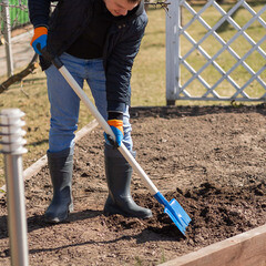 Лопата штыковая Павловская Заря стальная усиленная садовая с деревянным черенком 1000 мм (155652) - фото 3