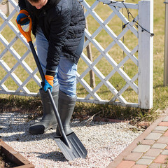 Лопата штыковая Павловская Заря стальная садовая с металлическим черенком 900 мм (159001) - фото 5