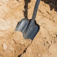 Лопата совковая Павловская Заря усиленная сталь с v-образной ручкой с металлическим черенком 900 мм (00000159002) - фото 2