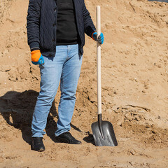 Лопата совковая Павловская Заря рельсовая сталь универсальная с деревянным черенком 1200 мм (811011) - фото 4