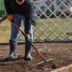 Грабли Павловская Заря (817002) металлические для листьев и травы 12 зубьев 1200 мм витые - фото 3