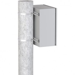 Комплект крепления EKF Basic на столб монтажной полосой ширина шкафа до 400 мм (fp-tape-400) - фото 2