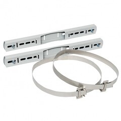 Комплект крепления EKF Basic на столб монтажной полосой ширина шкафа до 400 мм (fp-tape-400) - фото 1