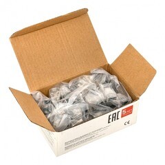 Клемма на 2 провода EKF PROxima СМК 773-102 1-2,5 кв.мм самозажимная с пастой (100 шт.) (plc-smk-102) - фото 3