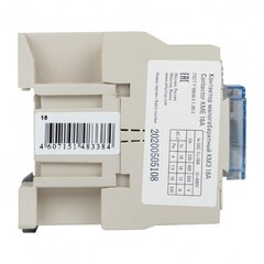 Контактор малогабаритный EKF PROxima КМЭ 380 В 18 А тип AC 1НО (ctr-s-18-380) - фото 4