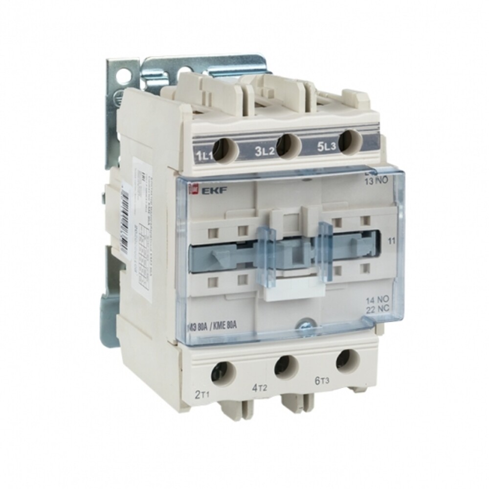 Изображение товара Контактор EKF PROxima КМЭ (ctr-s-80-380) 380 В 80 А 3P малогабаритный