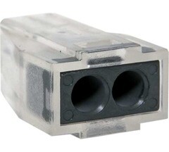 Изображение товара Клемма на 2 провода EKF PROxima СМК 773-102 1-2,5 кв.мм самозажимная с пастой (5 шт.) (plc-smk-102b)