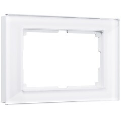Рамка для двойной розетки Werkel Favorit белая (a051191) - фото 1