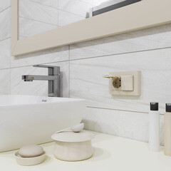 Розетка Werkel встраиваемая слоновая кость со шторками с крышкой (a057279) - фото 3