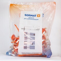 Дюбель для теплоизоляции Sormat 8х115 мм металлический гвоздь с термоголовкой (50 шт.) - фото 3