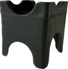 Фиксатор для арматуры горизонтальный Малый кубик слой 20/25/30/35 мм d4-18 мм (500 шт.) - фото 3