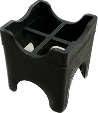 Фиксатор для арматуры горизонтальный Малый кубик слой 20/25/30/35 мм d4-18 мм (500 шт.)