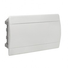 Щит распределительный встраиваемый EKF SlimBox PROxima ЩРВ-П-18 пластиковый IP41 230х395х100 мм 18 модулей белая дверь (sb-v-18w)