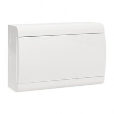 Щит распределительный навесной EKF SlimBox PROxima ЩРН-П-15 пластиковый IP41 197х316х95 мм 15 модулей белая дверь (sb-n-15w)