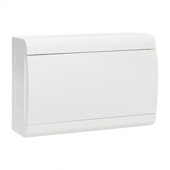 Щит распределительный навесной EKF SlimBox PROxima ЩРН-П-15 пластиковый IP41 197х316х95 мм 15 модулей белая дверь