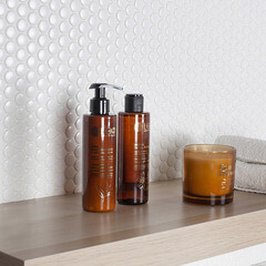 Мозаика Starmosaic Penny Round белая керамическая 315х309х6 мм матовая - фото 7