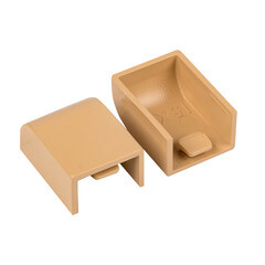 Заглушка торцевая для кабель-канала EKF 15х10 мм светлое дерево (4 шт.) (ecl-15-10x4) - фото 4