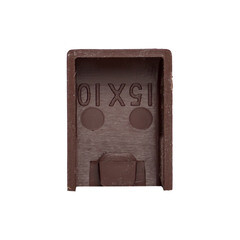 Заглушка торцевая для кабель-канала EKF 15х10 мм темное дерево (4 шт.) (ecd-15-10x4) - фото 3