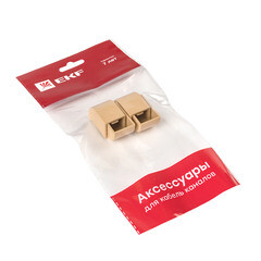 Заглушка торцевая для кабель-канала EKF 16х16 мм светлое дерево (4 шт.) (ecl-16-16x4) - фото 5