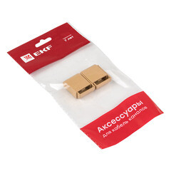 Заглушка торцевая для кабель-канала EKF 20х10 мм светлое дерево (4 шт.) (ecl-20-10x4) - фото 4