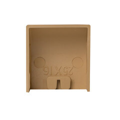 Заглушка торцевая для кабель-канала EKF 25х16 мм светлое дерево (4 шт.) (ecl-25-16x4) - фото 7