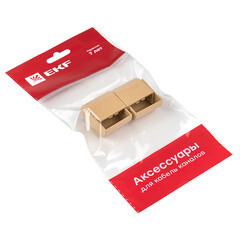 Заглушка торцевая для кабель-канала EKF 25х16 мм светлое дерево (4 шт.) (ecl-25-16x4) - фото 4