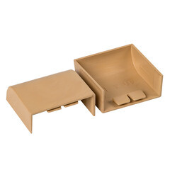 Заглушка торцевая для кабель-канала EKF 40х16 мм светлое дерево (4 шт.) (ecl-40-16x4) - фото 2