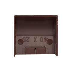 Заглушка торцевая для кабель-канала EKF 40х25 мм темное дерево (4 шт.) (ecd-40-25x4) - фото 4