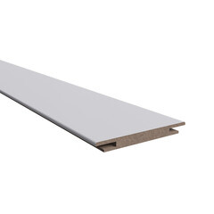 Изображение товара Доборная планка телескопическая Мона 100х10х2070/2130 мм эмаль светло-серая (1 шт.)