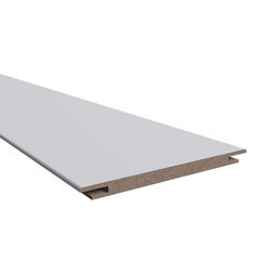 Изображение товара Доборная планка телескопическая Мона 150х10х2070/2130 мм эмаль светло-серая (1 шт.)