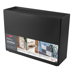 Обувница подвесная пластиковая черная 512х185х380 мм Econova - фото 8