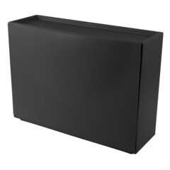 Обувница подвесная пластиковая черная 512х185х380 мм Econova - фото 1