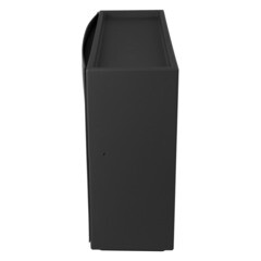 Обувница подвесная пластиковая черная 512х185х380 мм Econova - фото 7