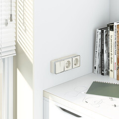 Розетка Werkel Gallant накладная слоновая кость (a051552) - фото 6