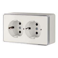 Розетка Werkel Gallant накладная слоновая кость (a051560) - фото 1