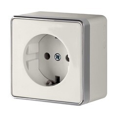 Розетка Werkel Gallant накладная слоновая кость (a051552) - фото 1