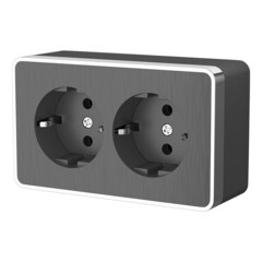 Изображение товара Розетка Werkel Gallant накладная графит (a051342)