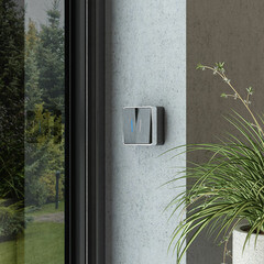 Выключатель Werkel Gallant двухклавишный накладной графит рифленый (a051340) - фото 2