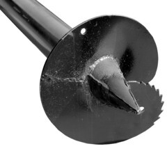 Изображение товара Свая винтовая d108х2000 мм черная