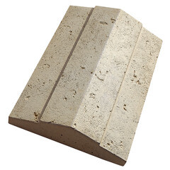 Изображение товара Колпак на столб 500х320 мм бежевый