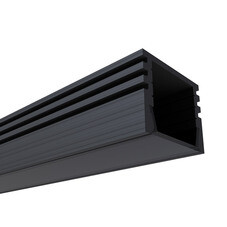 Профиль для светодиодной ленты Apeyron (08-10-Ч) 2 м П-образный