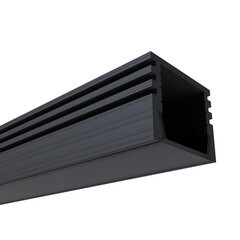 Изображение товара Профиль для светодиодной ленты Apeyron (08-10-Ч) 2 м П-образный