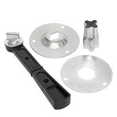 Рукоятка смещенная для ВР32У-37 EKF MAXima на монтажную плату боковая (uvr32-h-400-250) - фото 2