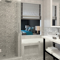 Мозаика Mir Mosaic Natural Paladium бежевая из натурального камня 305х305х7 мм матовая - фото 8