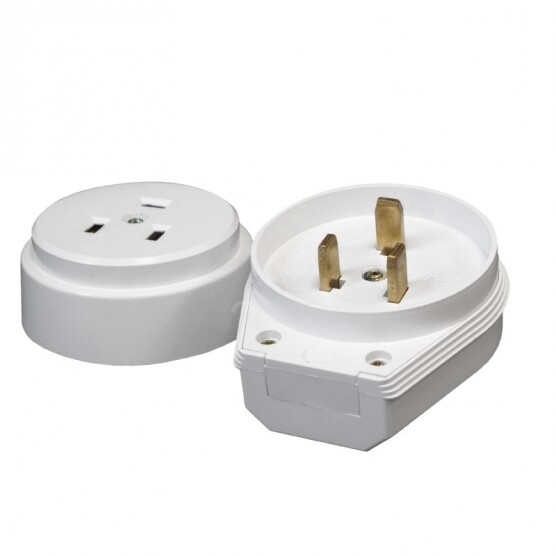 Изображение товара Комплект для подключения электроплит PROxima IP20 2P+PE белый AS-250-O-01