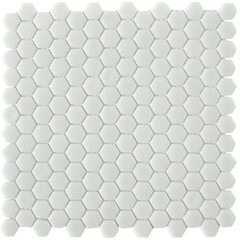 Изображение товара Мозаика Mir Mosaic Natural Steppa белая стеклянная 300х300х5 мм глянцевая