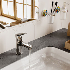 Смеситель для раковины WasserKraft Vils однорычажный хром (5603) - фото 4