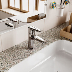 Смеситель для раковины WasserKraft Vils однорычажный хром (5603) - фото 3