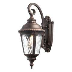 Изображение товара Светильник садово-парковый настенный Maytoni Goiri бронза E27 60 Вт IP44 (O029WL-01BZ)